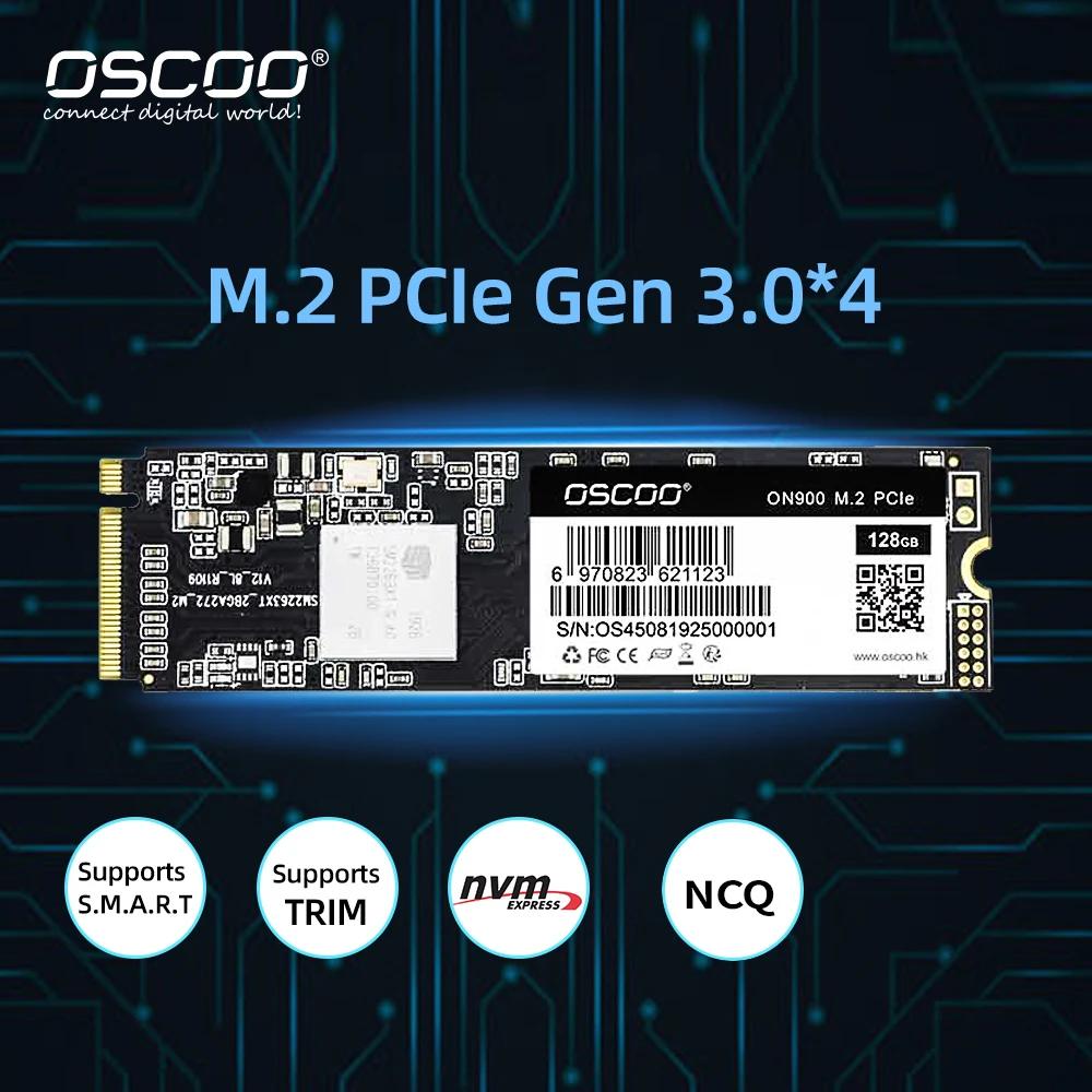 OSCOO PCIe NVMe M.2 2280 SSD M2 ϵ ̺, Gen3x4  ָ Ʈ ϵ ũ, Ʈ ݺ ƮϿ